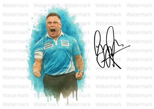 Gerwyn price darts signed - price,