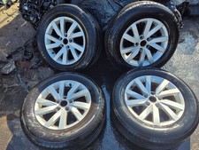 VW PASSAT B8 16" INCH ALLOY WHEELS WITH TYRES 3G0601025A 215/65R16 5 STUD