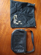 Tula Black Leather Handbag