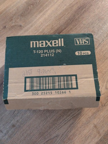 Maxell 120 plus vhs - plus, n