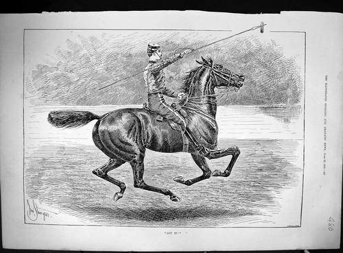 Original old antique - antique, print