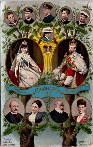 Coronation 1911 king george - coronation, v