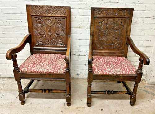 Pair antique 18th - of,