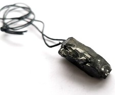 Shungite ELITE stone 10-12g necklace EMF 4g 5g protection chakra Fullerenes cord