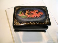 Vintage Russian Lacquer Box