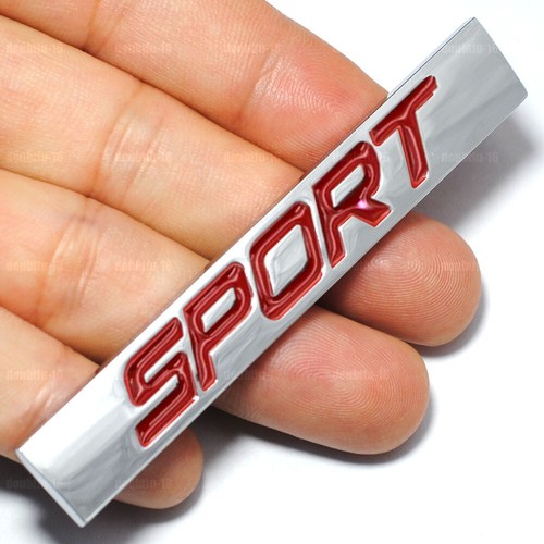 Sport car logo chrome - sport,