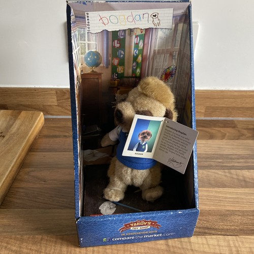 Compare the meerkat toy - the,