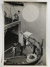 Weather Balloon Release Meteorological Ship Royal Navy Sailors Science 1960s