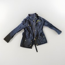 Navy Women’s Belted Waxed