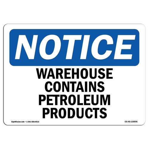 Warehouse contains petroleum - contains,