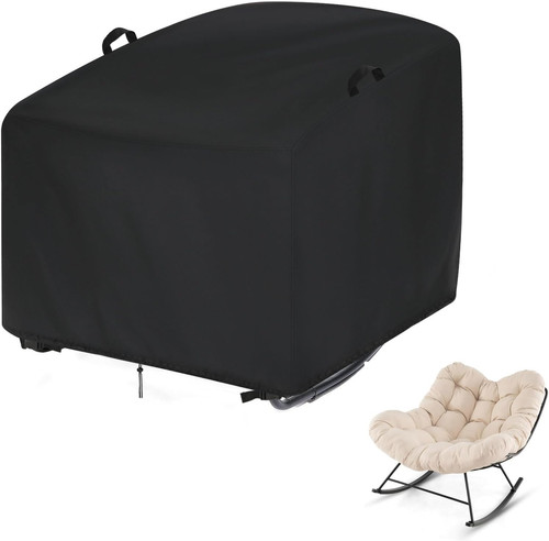 Garden rocking chair - rocking, cover