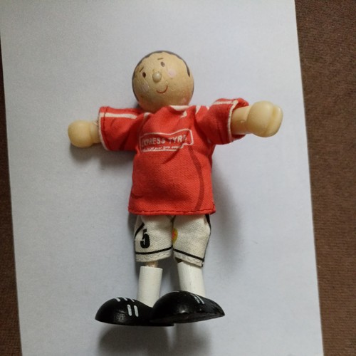 Red footballer no5 sport - red,