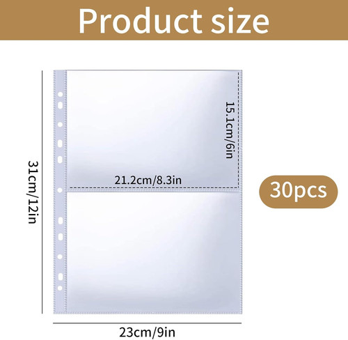 30pcs transparent postcard - 30pcs,