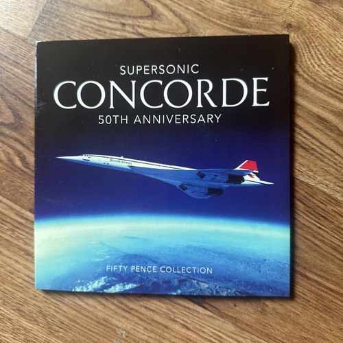 50p supersonic concorde 50th - 50p,