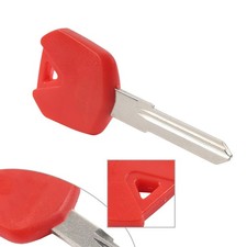 Red Motor Uncut Blade Blank Key fit Kawasaki NINJA250 ZX250R EX250 NINJA300