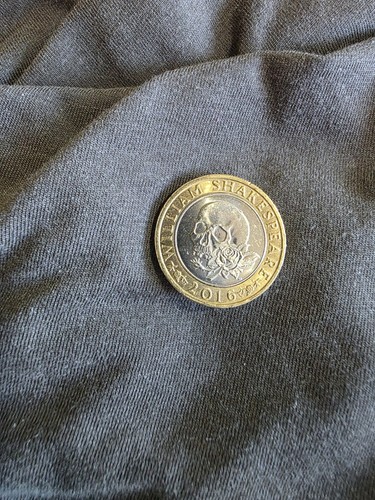 William shakespeare coin - shakespeare, £2