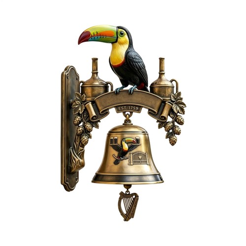 Outdoor toucan doorbell - toucan,