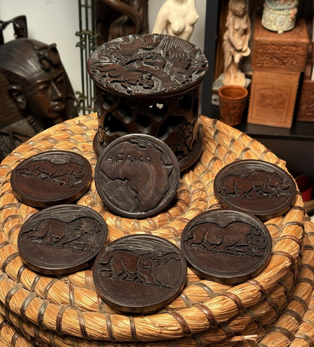 Hand carved african - hand,