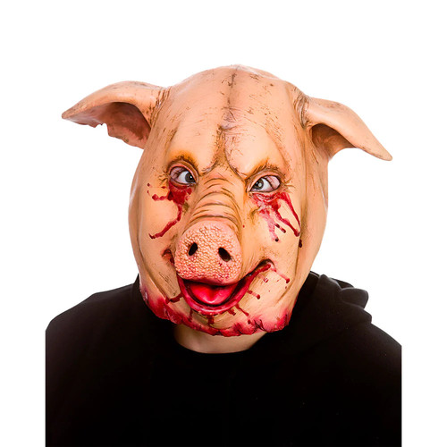 Pig face mask - pig, farm