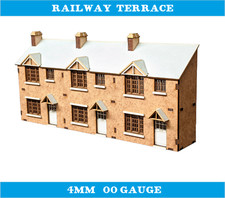 Railway terrace laser cut - railway,