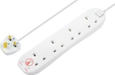 Masterplug 4-Socket Surge