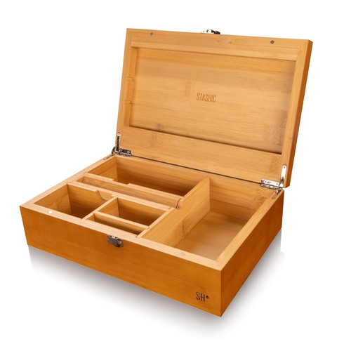 Stashic stash box bamboo - stash,