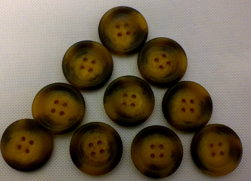 Buttons tortoise shell - tortoise, effect