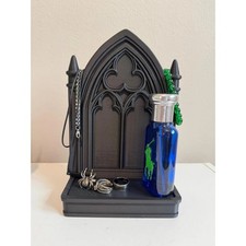 ? Gothic Cathedral Display Stand – Black Jewellery & Perfume Holder