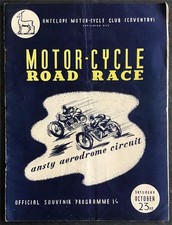 ANSTY 23 Oct 1948 MOTORCYCLE