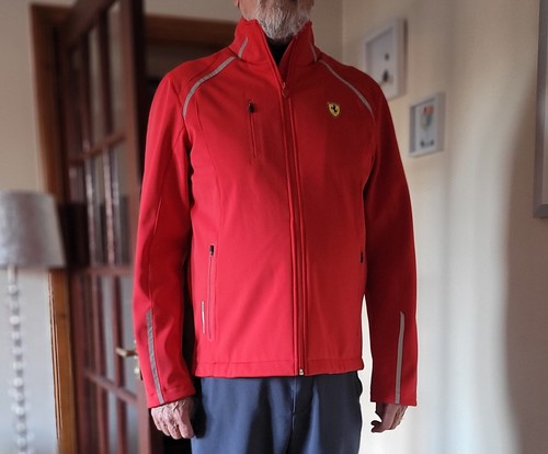 Ferrari jacket red excellent - ferrari,