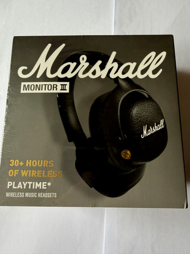 Marshall monitor iii - monitor, anc