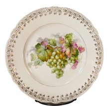 Vintage Bavaria Plate Grapes