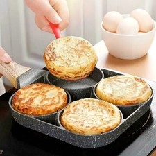 4 Hole Omelet Pan for Burger