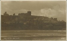 Real photo; Whitby East cliff