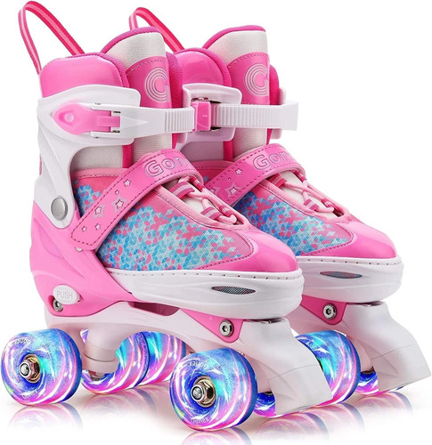 Kids wheel quad - pink, roller