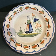 Antique Vintage Hb Quimper