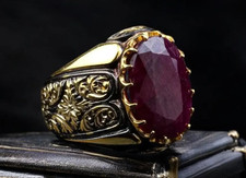 Carats ruby ring - 15, natural
