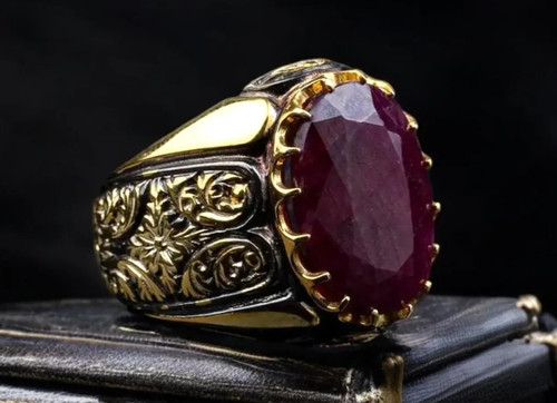 Carats ruby ring natural - carats,