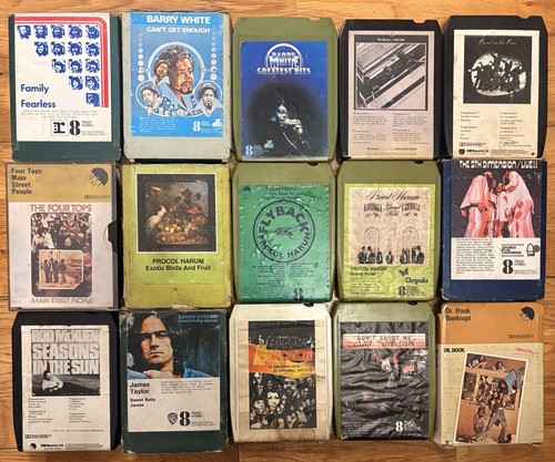 Track tape cartridges - 8,