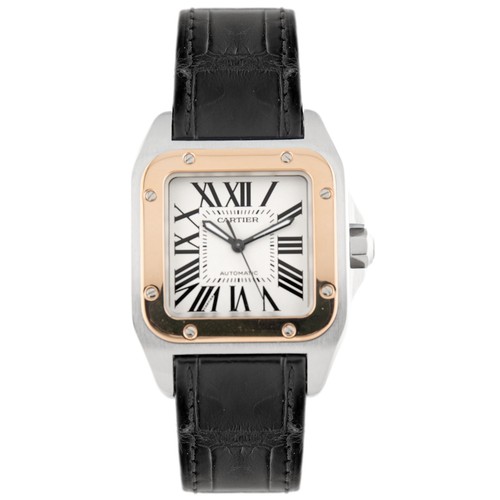 Cartier santos 100 - cartier, stainless