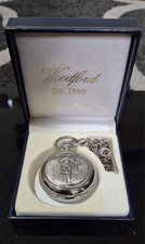Woodford Quartz Pocket Watch – William Webb Ellis Rugby Edition – Chain & Box