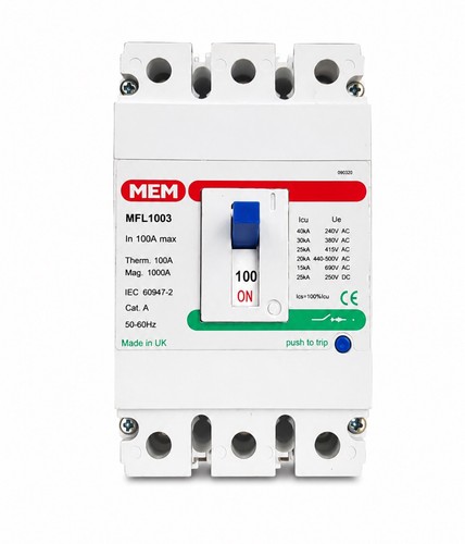 Mem memshield mccb - triple, pole