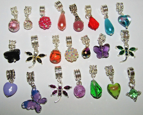 Dangle charms for bracelets - , in