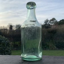 Vintage Clear Green Glass