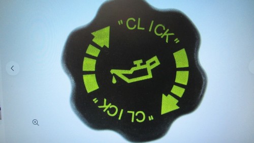 Genuine ford oil filler - ford, cap