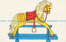 R705577 An Old Wooden Rocking Horse. The National Trust by Dinosaur Publications