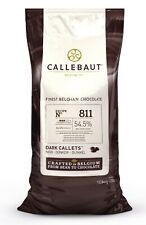 Belgian Dark Chocolate  - 10kg Callebaut 811 Finest Couverture Callets 54.5%