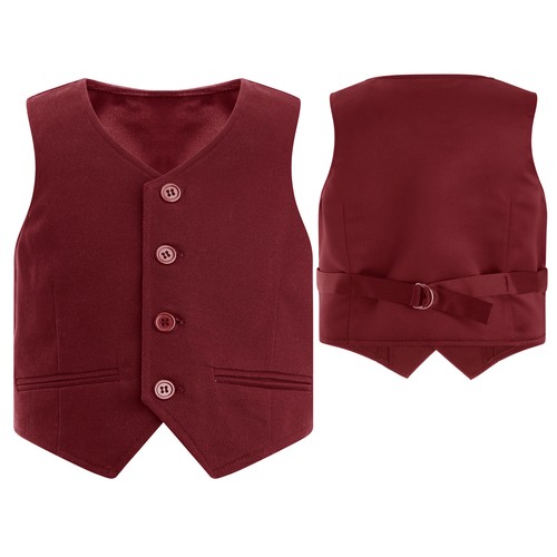 Boys button solid color - uk,