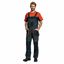  New Bib and Brace Overalls Men Work Trousers Dungarees Multi Knee Pad Pocket.