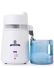 CO-Z STAINLESS STEEL WATER DISTILLER 4L FOR TABLE/DESKTOP IN WHITE